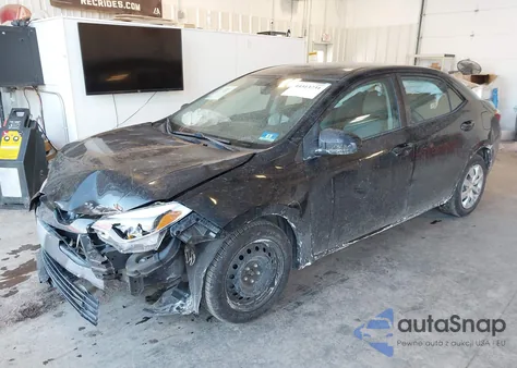 2016 Toyota Corolla Le из США, поврежденный, VIN 2T1BURHE5GC548027